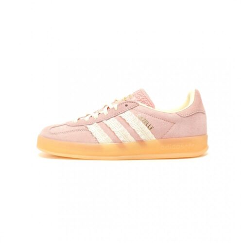 345511435_1 【AT15095】アディダスガゼルインドアトレーナーピンク&ホワイトの90年代レトロ美学 | Adidas Gazelle