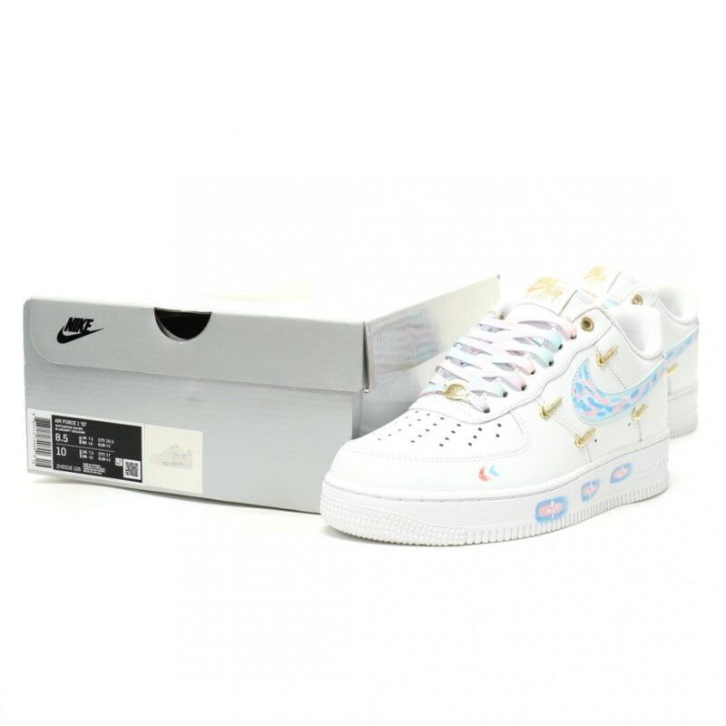 【AT15107】ナイキAir Force 1 '07 LX モネ印象派アートグラフィティカスタム | Air Force 1