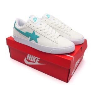 【AT1511】Bape x Nike ナイキBAPEコラボユニークなBAPE MAD STAローカットスポーツシューズFARFETCHがファッションスニーカーをリリース