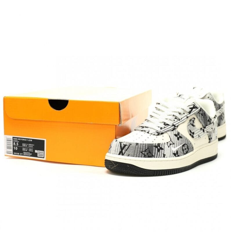 【AT15110】ルイ・ヴィトン x ナイキ Air Force 1 コラボスニーカー - ストリートファッション愛好者のためのトレンドアイテム | LV x Nike