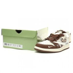 【AT15118】Nike Air Jordan 1 Low OG 'LABUBU' カスタムコラボレーションスニーカー | Nike x Labubu