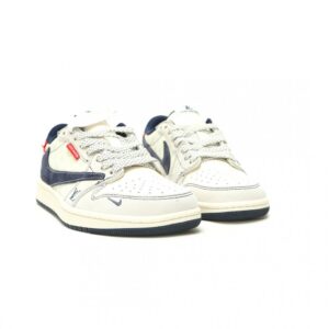 【AT15124】トップブランドコラボAir Jordan 1 Low ルイ・ヴィトン×トラビス・スコット スニーカー | LV x Nike