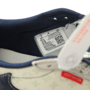 【AT15124】トップブランドコラボAir Jordan 1 Low ルイ・ヴィトン×トラビス・スコット スニーカー | LV x Nike