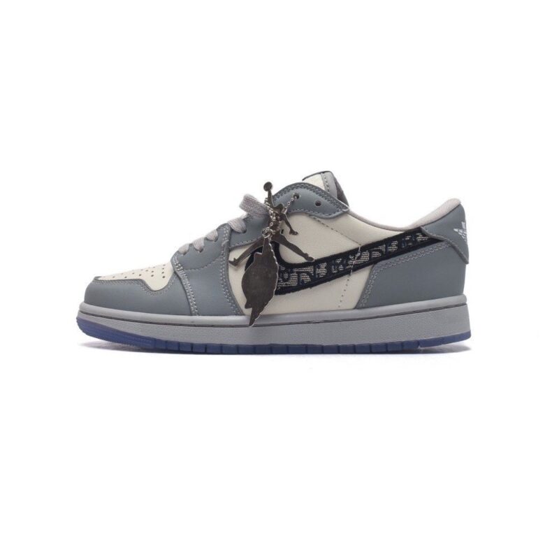 【AT1513】ナイキとディオールのコラボレーションによるAJ1ホワイトグレーシリーズ。Dior x Air Jordan 1 lowが登場！