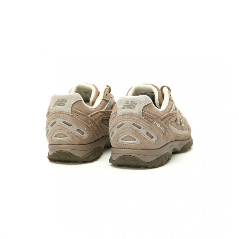 【AT15142】ニューバランス 204Lシリーズ スウェードレトロカジュアルスニーカー - ブラウン＆ブラウン | New Balance