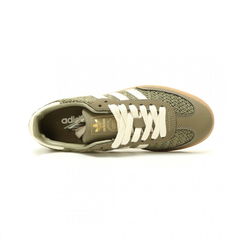 【AT15149】アディダスオリジナルスサンバOGローカットスニーカー、レトロな環境志向デザイン | Adidas Samba