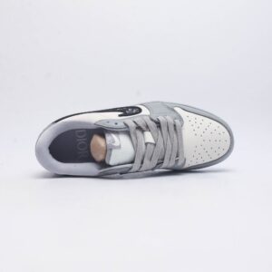 【AT1516】ナイキAJ1ディオールコラボホワイトグレージョーダン/Air Jordan aj1 ジョーダン1st ジョーダン1st ローカットシリーズDior x Air Jordan 1 low ジョーダン1stローカットディオールコラボ