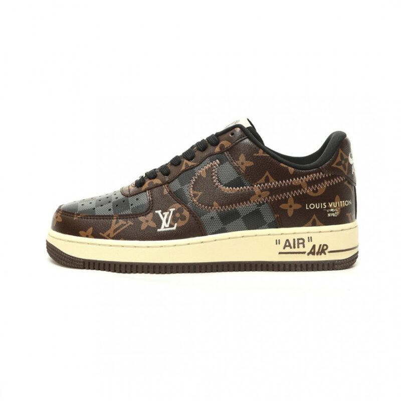 【AT15164】Louis Vuitton x Nike Air Force 1コラボスニーカー: ハイファッションとスポーツの融合 | Louis Vuitton x Nike