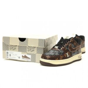 【AT15164】Louis Vuitton x Nike Air Force 1コラボスニーカー: ハイファッションとスポーツの融合 | Louis Vuitton x Nike