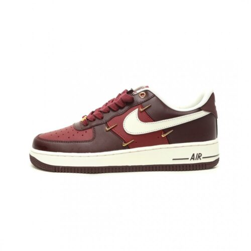 790688687_1 【AT15176】ナイキ エア フォース 1 ロウ LX チーム レッド カジュアル ストリートファッション 革靴 | Nike Air Force 1