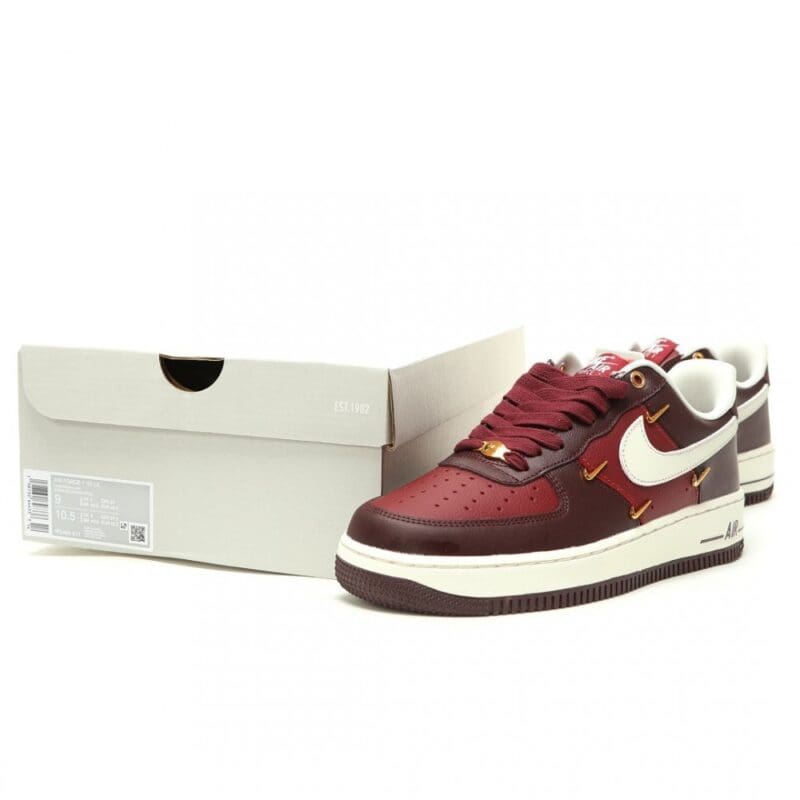 【AT15176】ナイキ エア フォース 1 ロウ LX チーム レッド カジュアル ストリートファッション 革靴 | Nike Air Force 1
