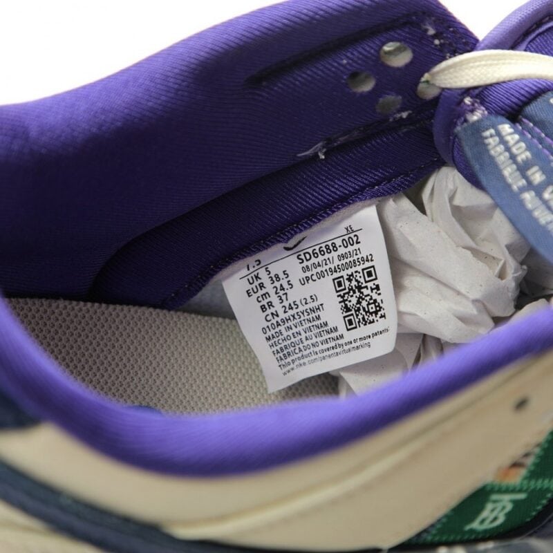 【AT15183】バーバリー x ナイキ SB ダンクロー コラボ スニーカー | Nike Dunk