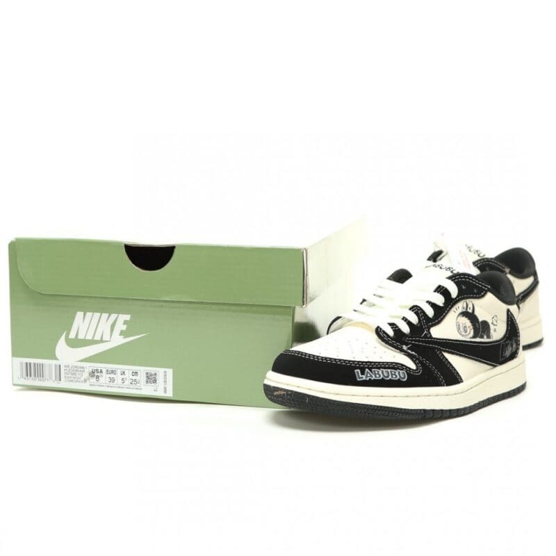 【AT15188】ナイキ エアジョーダン1 ロー OG コラボレーション LABUBU 限定版 | Nike x Labubu