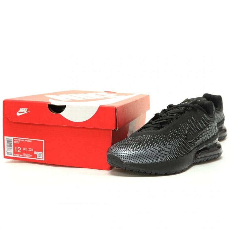 【AT15198】ナイキ Air Max Phoenix フェニックスシリーズ スニーカー 黒色メッシュ素材透明エアクッション | Air Max