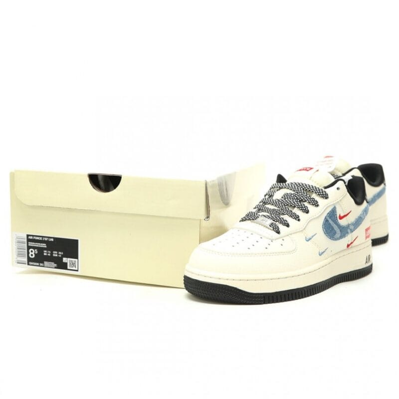 【AT15202】ナイキ x リーバイスAir Force 1 デニム スニーカー | AF1