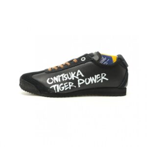 【AT15225】Onitsuka Tiger鬼塚虎メキシコ66 SDブラック＆ホワイトグラフィティデザインスニーカー | Onitsuka Tiger