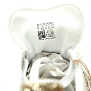 【AT15227】アディダスオリジナルスSamba OG シリーズ-ホワイトグレーゴールドスパンクル配色-ファッショナブルなファッションスニーカー | Adidas Samba