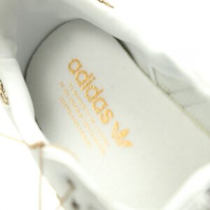 【AT15227】アディダスオリジナルスSamba OG シリーズ-ホワイトグレーゴールドスパンクル配色-ファッショナブルなファッションスニーカー | Adidas Samba