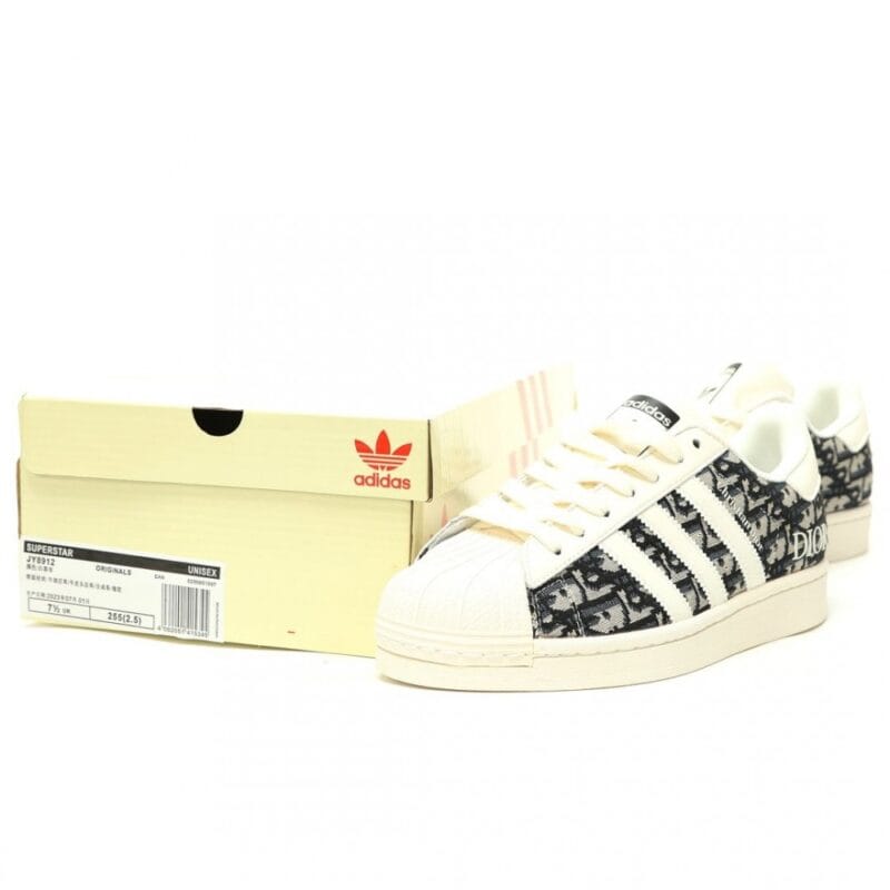 【AT15230】Dior x AdidasコラボSuperstarシリーズスニーカー | Dior x Adidas