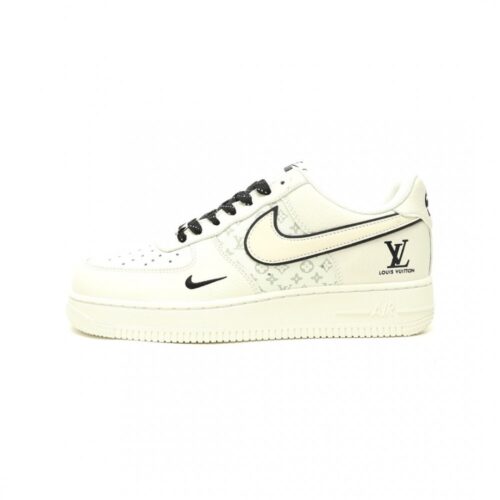 634211702_1 【AT15242】Louis Vuitton x Nike Air Force 1コラボ スポーツシューズ | Louis Vuitton x Nike