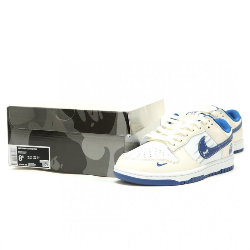 【AT15246】BAPE x Nike SB Dunk Lowコラボスニーカー｜日本原宿カルチャーとアメリカンストリート精神を融合した一足 | Bape x Nike