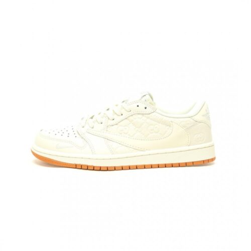 750814867_1 【AT15252】Gucci x Nike Air Jordan 1 Low スニーカーコラボ デザイン プレミアム | Nike x Gucci