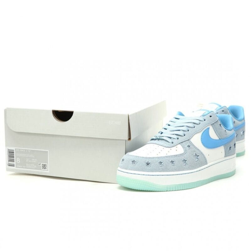 【AT15287】ナイキ Air Force 1 Low LX Starstruck アイスブルー/ホワイト スターリースペシャルエディション | Nike Air Force 1