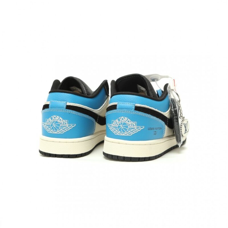 【AT15292】ルイ・ヴィトン x ナイキ・エア・ジョーダン 1 ロー コラボスニーカー - 高級ブランドとバスケ文化の融合 | Nike x Louis Vuitton