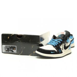 【AT15292】ルイ・ヴィトン x ナイキ・エア・ジョーダン 1 ロー コラボスニーカー - 高級ブランドとバスケ文化の融合 | Nike x Louis Vuitton