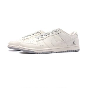 【AT1535】Nike SB Dunk Low Pro x LV ルイ・ヴィトン コラボ レトロローカットカジュアルスケートボードシューズ Zoom Airエアクッション
