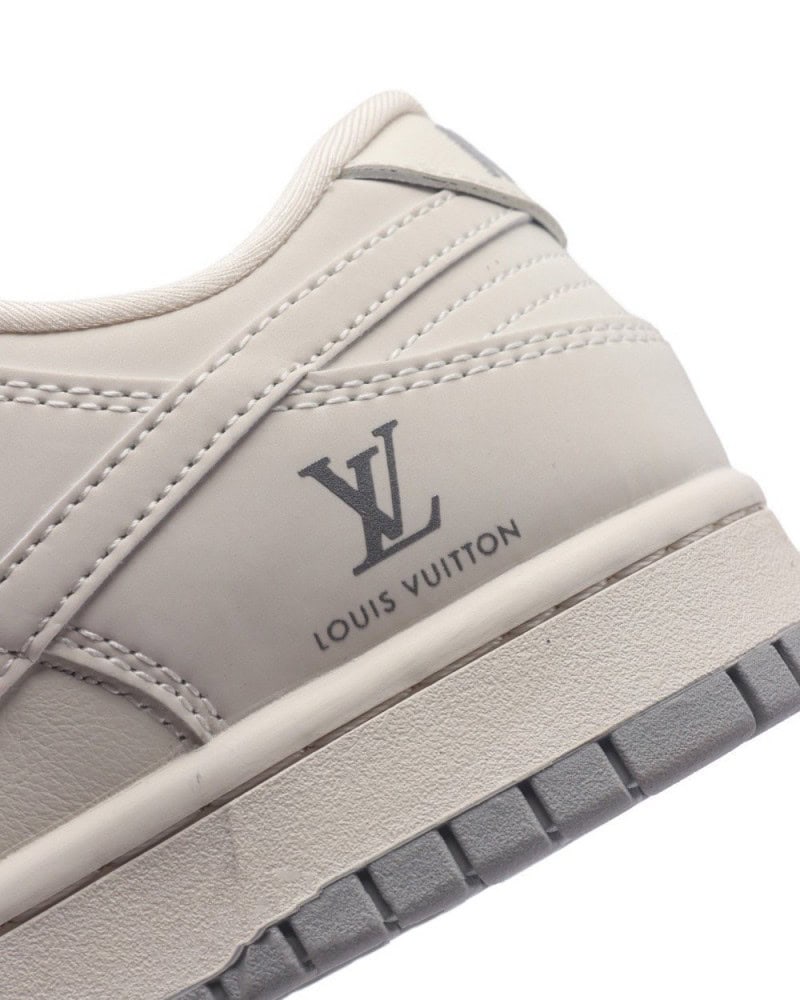 【AT1535】Nike SB Dunk Low Pro x LV ルイ・ヴィトン コラボ レトロローカットカジュアルスケートボードシューズ Zoom Airエアクッション