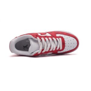 【AT1536】Louis Vuitton x Nike Air Force 1 Low ルイ・ヴィトン x ナイキ エア フォース 1 ロー コラボ ダンク AF1 ローカット 基本的でカジュアルな厚底ハイカットスニーカー
