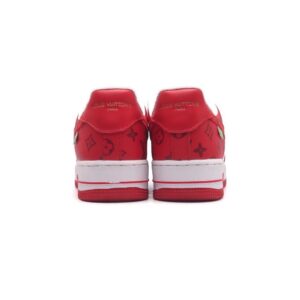 【AT1536】Louis Vuitton x Nike Air Force 1 Low ルイ・ヴィトン x ナイキ エア フォース 1 ロー コラボ ダンク AF1 ローカット 基本的でカジュアルな厚底ハイカットスニーカー