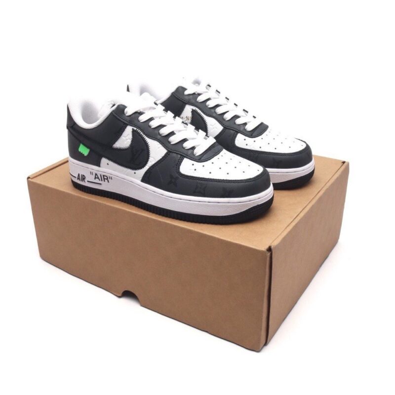 【AT1537】Louis Vuitton x Nike Air Force 1 Low ルイヴィトン×ナイキ エアフォース１ロー。 ハイカット スニーカーは、カジュアルでスポーティーな厚底に高める 当サイトの価格に変更がある場合がございます。