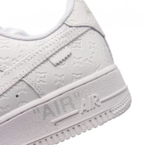 【AT1540】Louis Vuitton x Nike Air Force 1 Low ルイ・ヴィトン × ナイキ エアフォース1ロー AF1 ローカット カジュアル スポーツシューズ 厚底 プラットフォーム スニーカー