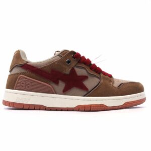 【AT1546】A Bathing Ape/エイプ 男女スポーツシューズ レトロスニーカー アップグレード元の木型元のパターンデータ開発、超柔らかいレザーアッパー素材を採用し、全足用air soleエアクッションを内蔵