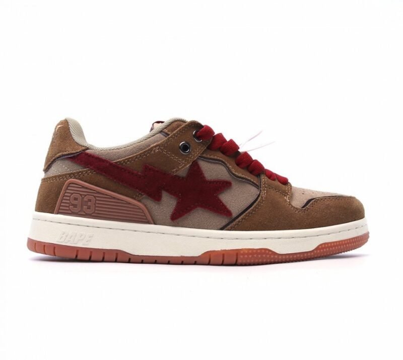 【AT1546】A Bathing Ape/エイプ 男女スポーツシューズ レトロスニーカー アップグレード元の木型元のパターンデータ開発、超柔らかいレザーアッパー素材を採用し、全足用air soleエアクッションを内蔵