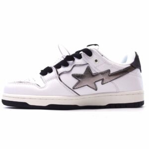 【AT1546】A Bathing Ape/エイプ 男女スポーツシューズ レトロスニーカー アップグレード元の木型元のパターンデータ開発、超柔らかいレザーアッパー素材を採用し、全足用air soleエアクッションを内蔵