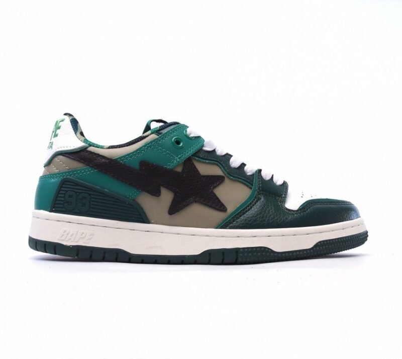 【AT1546】A Bathing Ape/エイプ 男女スポーツシューズ レトロスニーカー アップグレード元の木型元のパターンデータ開発、超柔らかいレザーアッパー素材を採用し、全足用air soleエアクッションを内蔵