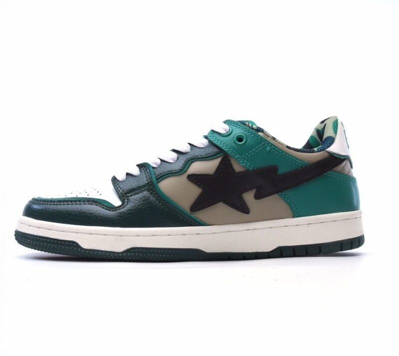 【AT1546】A Bathing Ape/エイプ 男女スポーツシューズ レトロスニーカー アップグレード元の木型元のパターンデータ開発、超柔らかいレザーアッパー素材を採用し、全足用air soleエアクッションを内蔵