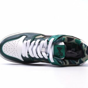 【AT1546】A Bathing Ape/エイプ 男女スポーツシューズ レトロスニーカー アップグレード元の木型元のパターンデータ開発、超柔らかいレザーアッパー素材を採用し、全足用air soleエアクッションを内蔵