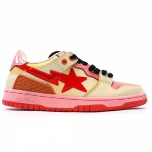【AT1546】A Bathing Ape/エイプ 男女スポーツシューズ レトロスニーカー アップグレード元の木型元のパターンデータ開発、超柔らかいレザーアッパー素材を採用し、全足用air soleエアクッションを内蔵