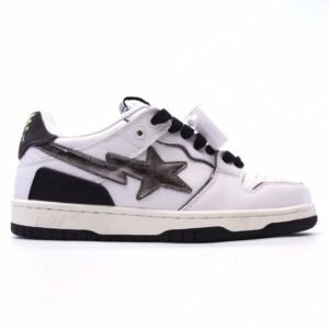 【AT1546】A Bathing Ape/エイプ 男女スポーツシューズ レトロスニーカー アップグレード元の木型元のパターンデータ開発、超柔らかいレザーアッパー素材を採用し、全足用air soleエアクッションを内蔵