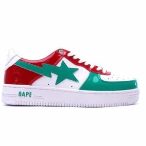 【AT1553】A Bathing Ape/アベイシング・エイプ 男女スポーツシューズ レトロスニーカーアップグレード元モールド元紙版データ開発、超柔らかいレザー+生地素材を採用し、内蔵全掌air soleエアクッションを搭載