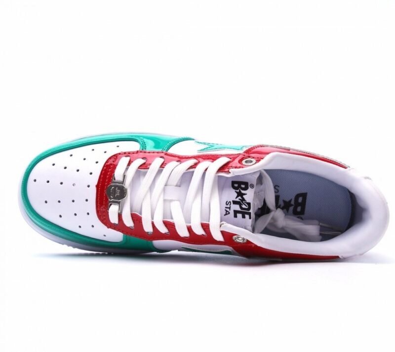 【AT1553】A Bathing Ape/アベイシング・エイプ 男女スポーツシューズ レトロスニーカーアップグレード元モールド元紙版データ開発、超柔らかいレザー+生地素材を採用し、内蔵全掌air soleエアクッションを搭載