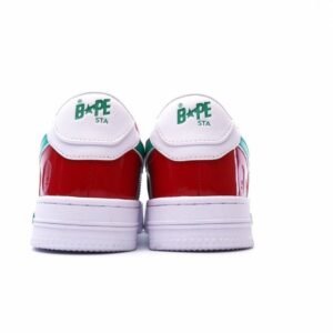 【AT1553】A Bathing Ape/アベイシング・エイプ 男女スポーツシューズ レトロスニーカーアップグレード元モールド元紙版データ開発、超柔らかいレザー+生地素材を採用し、内蔵全掌air soleエアクッションを搭載