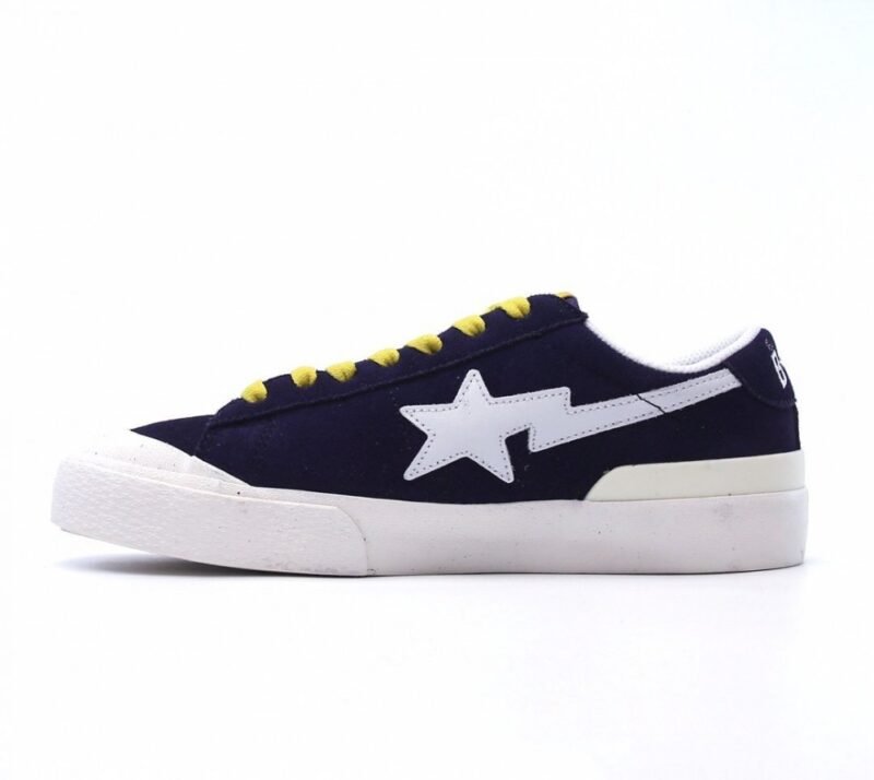 【AT1556】A Bathing Ape/安逸猿 メンズ・レディース スポーツシューズ レトロスニーカー。オリジナルの木型とパターンをアップグレードし、超柔らかいレザーアッパー素材、フルサイズのair soleエアクッションを内蔵。