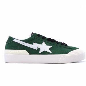【AT1557】これはA Bathing Ape/安逸猿のメンズ・レディース・スポーツシューズ、レトロなスニーカーです。アップグレードされたオリジナルラスト、オリジナル紙型データ開発を採用しており、超柔らかいレザーアッパー素材を使用しています。全足air soleエアクッションが内蔵されております。