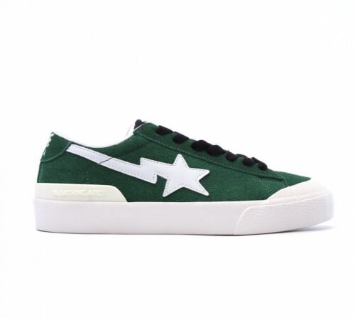 【AT1557】これはA Bathing Ape/安逸猿のメンズ・レディース・スポーツシューズ、レトロなスニーカーです。アップグレードされたオリジナルラスト、オリジナル紙型データ開発を採用しており、超柔らかいレザーアッパー素材を使用しています。全足air soleエアクッションが内蔵されております。