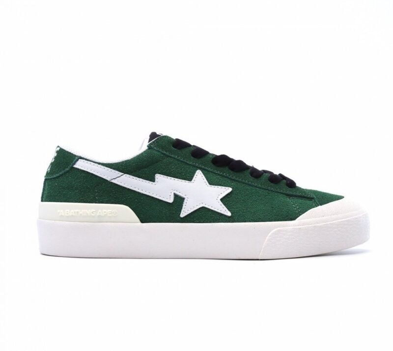 【AT1557】これはA Bathing Ape/安逸猿のメンズ・レディース・スポーツシューズ、レトロなスニーカーです。アップグレードされたオリジナルラスト、オリジナル紙型データ開発を採用しており、超柔らかいレザーアッパー素材を使用しています。全足air soleエアクッションが内蔵されております。